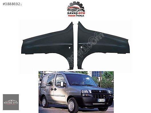 DOBLO 1 ÖN ÇAMURLUK SAĞ SOL 2000-2005 ADT FYT 98808123 98808122