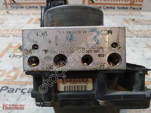 RENAULT CLIO 3 III ABS BEYNİ 0265232077 8200747140, 0 265