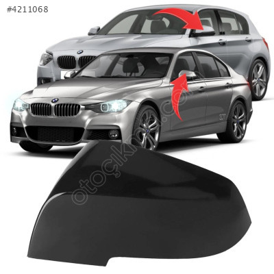 F20 F30 F22 F87 F34 F32 F36 E84 Sol Ayna Kapağı Parlak Siyah