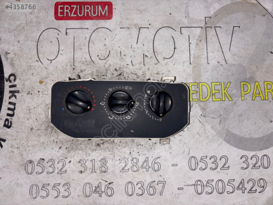 RENAULT CLİO 2-SYMBOL Klimasız Kalorifer Kontrol Paneli