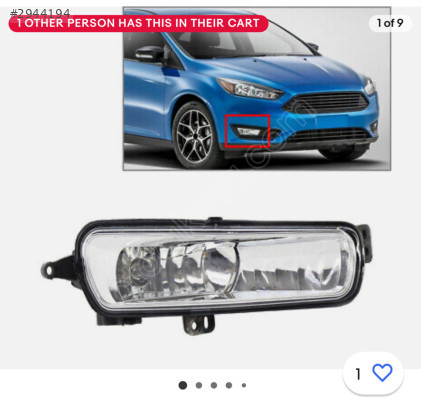 A079773 FORD FOCUS 14-19 MK8 SAĞ SİS SIFIR