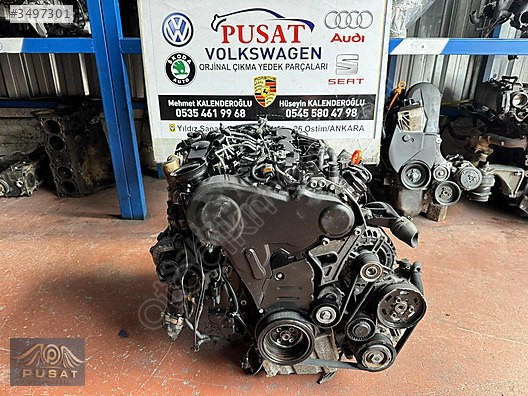 AUDİ A4 2.0 TDI CAG CAH CAGA MOTOR KOMPLE DOLU MOTOR