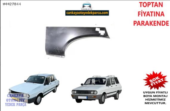 R12TOROS ÖN ÇAMURLUK BAGLANTI SACI KARİNE SACI SAG SOL ADET SIFIR