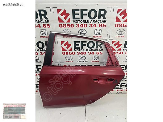 HONDA CİVİC FE1 SOL ARKA KAPI ÇIKMA ORJİNAL YEDEK PARÇA 22-23