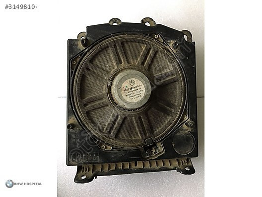 BMW E60 ÖN SOL KOLTUK ALTI SUBWOOFER ( ORJİNAL )