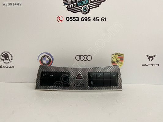 W209 CLK FLAŞÖR KOLTUK ISITMA DÜĞME GRUBU A2096890031