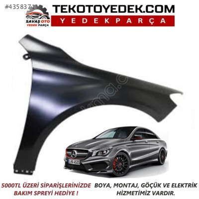 W117 CLA ÖN ÇAMURLUK ( ALÜMİNYUM ) SAĞ SOL 2013 VE ÜZERİ KAMPANYA