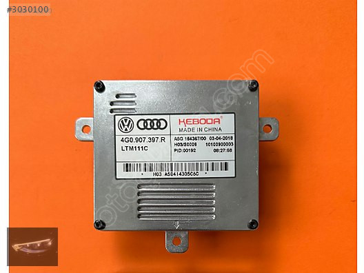 AUDİ A3 FAR LED BEYNİ SIFIR 2012-2016 OEM:4G0907397R