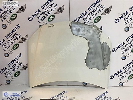 MERCEDES C SERİSİ W204 C180 KASA KAPUT MAKYAJSIZ ORJ ÇIKMA