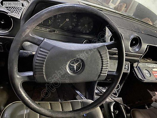 MERCEDES W123 ORJİNAL DİREKSİYON SİMİDİ TEMİZ