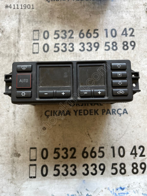 ÇIKMA AUDI A3 8L0 820 043 D 8L0820043D KLİMA KONTROL PANELİ