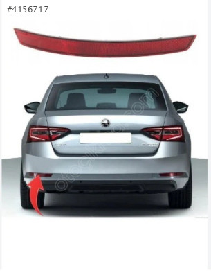 SKODA SUPERB SOL ARKA REFLEKTOR 2015