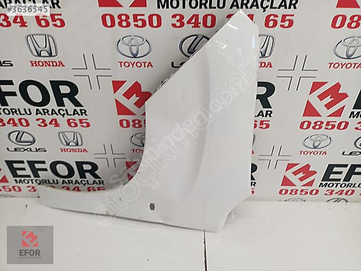 TOYOTA PROACE CİTY SOL ÖN ÇAMURLUK ORJİNAL ÇIKMA YEDEK PARÇA 21-