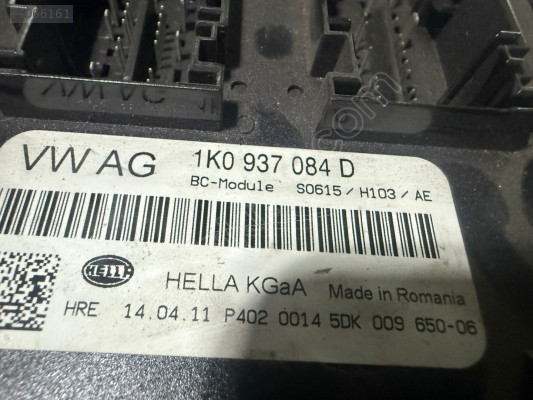 2009-13 VW GOLF  BCM KONTROL BEYNİ 1K0937084D ORJ ÇIKMA