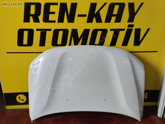DACİA DUSTER MOTOR KAPUTU BEYAZ ORJ ÇIKMA 2017 SONRASI RENKAY