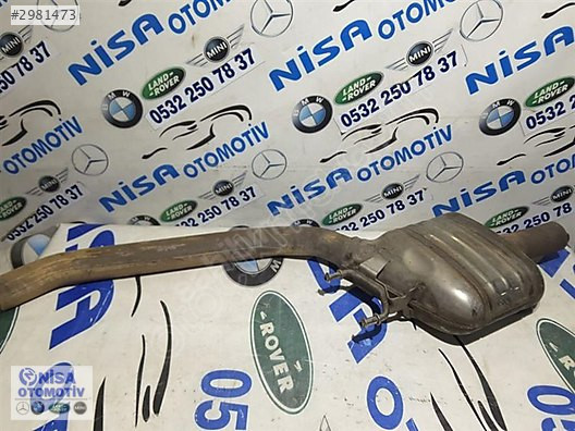 MERCEDES SLK SERİSİ R172 KASA EGZOZ KOMPLE ORJ ÇIKMA 1724913801