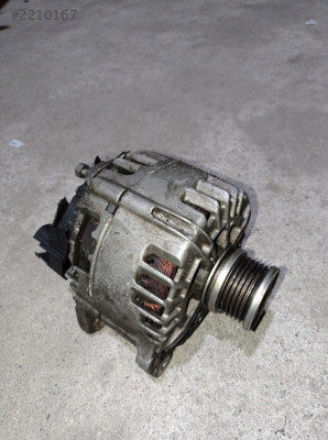 03L903023L VW GOLF PASSAT CADDY ORJİNAL ÇIKMA ŞARJ DİNAMOSU