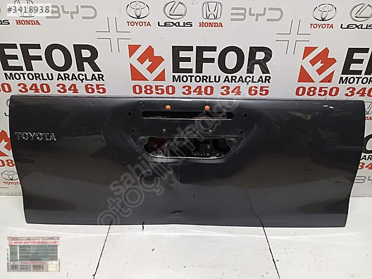 TOYOTA HİLUX BAGAJ KAPAĞI ÇIKMA ORİJİNAL PARÇA 2016-2024