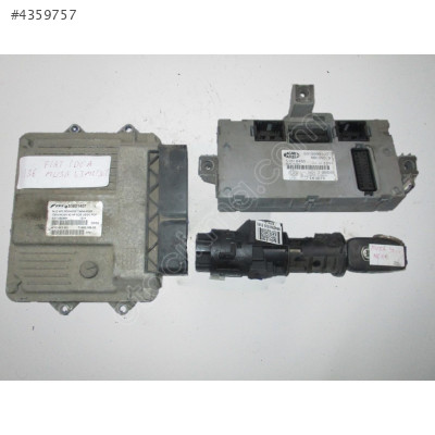 MJD6F3.M3 51801407 Fiat Idea 1.3MJD Motor Beyni Komple Seti