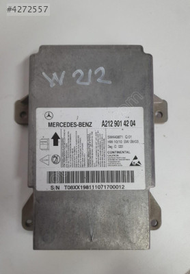 mercedes e w212 çıkma orjinal airbag beyni (son fiyat)