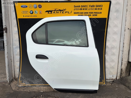 RENAULT SYMBOL SAĞ ARKA KAPI DOLU HATASIZ 2012-2020 ÇIKMA ORJ