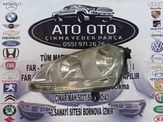 VOLKSWAGEN GOLF 5 JETTA ORJINAL CIKMA SOL FAR