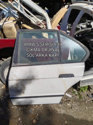 BMW E34 ÇIKMA ORJİNAL DOLU SOL ARKA KAPI