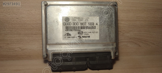 3D0907553A VW Phateon Audi Q7 Süspansiyon Beyni 3D0907553A