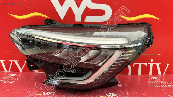 RENAULT CLİO 5 SOL ÖN FAR İCON LED ORJ OEM : 260607647R