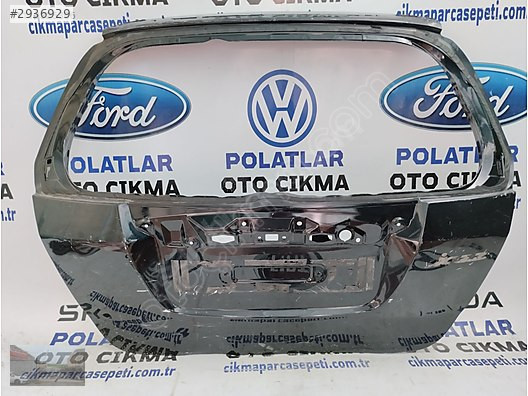 Honda Jazz bagaj kapağı orijinal siyah ğöçük hasarlı