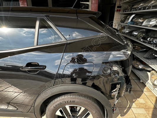 2020-2024 Peugeot 2008 Sol Arka Çamurluk Orj Hatasız Siyah