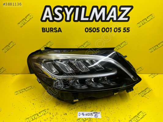 MERCEDES W205 FULL LED SAĞ FAR (ORİJİNAL)