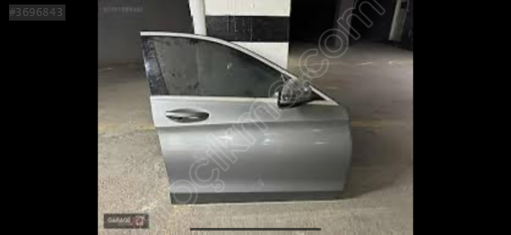 2015 mercedes c200 w205 sağ ön kapı gümüş gri