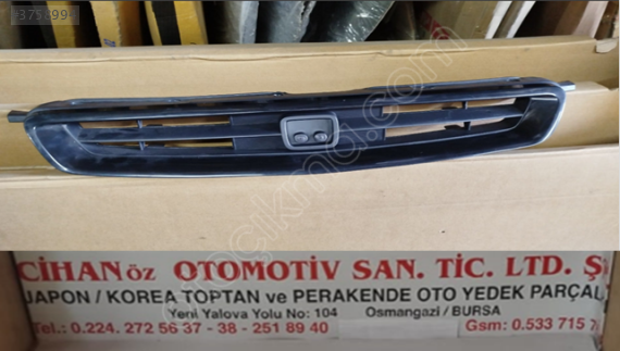 HONDA CIVIC PANJUR HB SİYAH 1996-1998 71121-S03-000Z