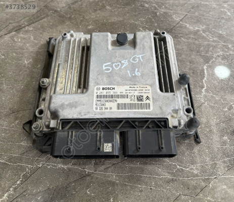 PEUGEOT 508 0281 035 366 MOTOR BEYNİ ORJINAL HATASIZ ÇIKMA