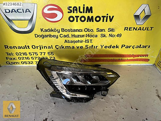 RENAULT CLIO  ÇIKMA ORJİNAL SAĞ FAR SALİM OTOMOTİV