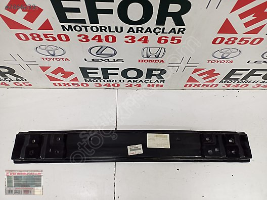 TOYOTA COROLLA ORJİNAL SIFIR ARKA TAMPON DEMİRİ OEM:52171-02080