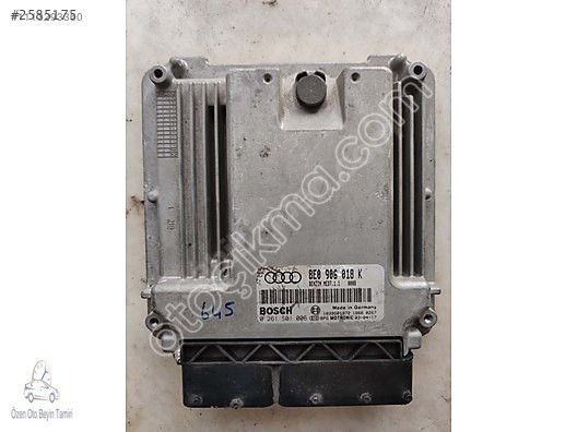 Audi A4 2.0 FSI Motor Beyni 8E0906018K - 0261S01006 - MED7.1