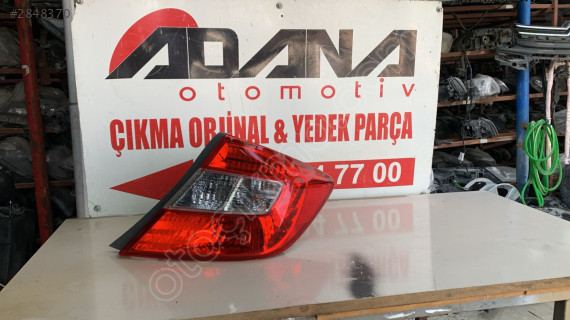 Honda civciv sağ arka stop