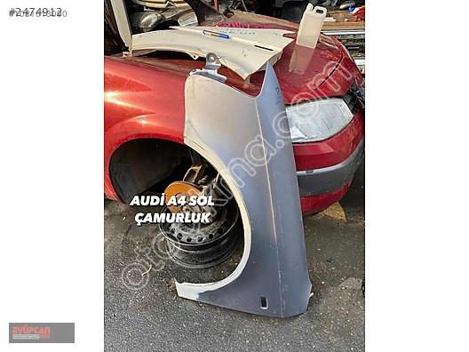 Eyüpcan Oto - Audi A4 Sol Ön Çamurluk Çıkma Parça