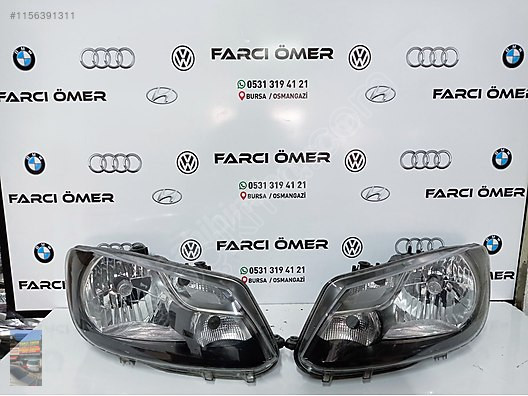 VW CADDY SAĞ SOL ORJİNAL FAR