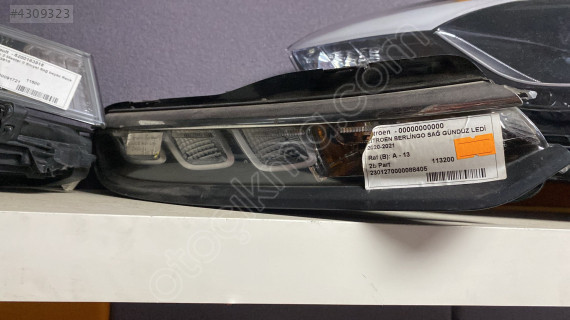 Porsche Macan 2015-2018 Sağ Gündüz Ledi