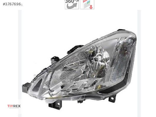 Peugeot Partner Sol Far Sıfır Orijinal 9806306180 Bitapart