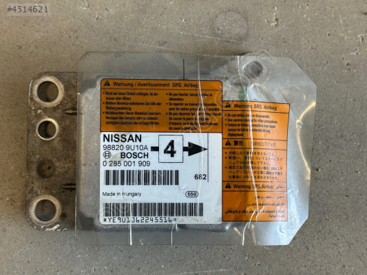 NİSSAN NOTE AİRBAG BEYNİ 988209U10A 2006-2011
