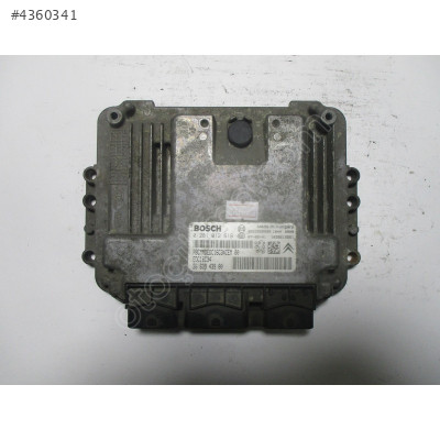 Citroen Berlingo 1.6 Motor Beyni 0281012619 EDC16C34 9663943980