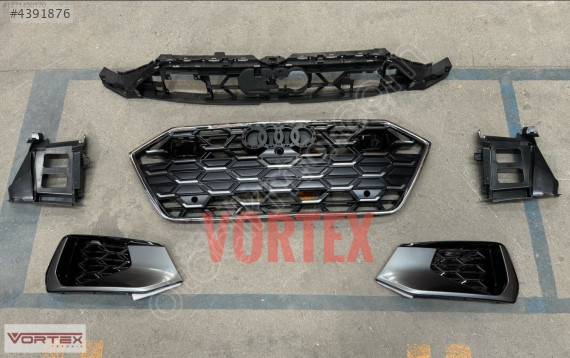 ÖN PANJURTAMPON IZGARA SET (KROM) A7 2023-SIFIR 4K8853651P RN4