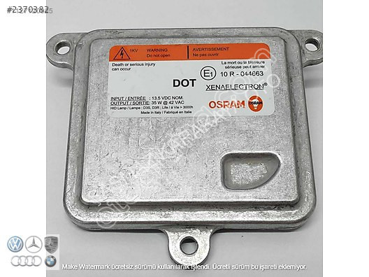 Range Rover Evoque 2012 2014 1710026 KODLU SIFIR FAR BEYNİ