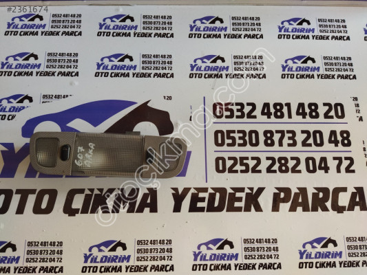 PEUGEOT 607 ARKA TAVAN LAMBASI