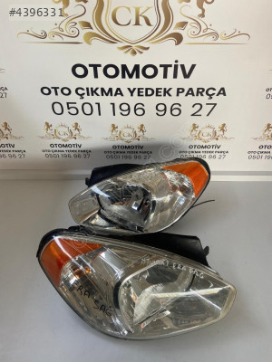 HYUNDAİ ACCENT ERA SAĞ-SOL FAR TAKIM ORJİNAL ÇIKMA