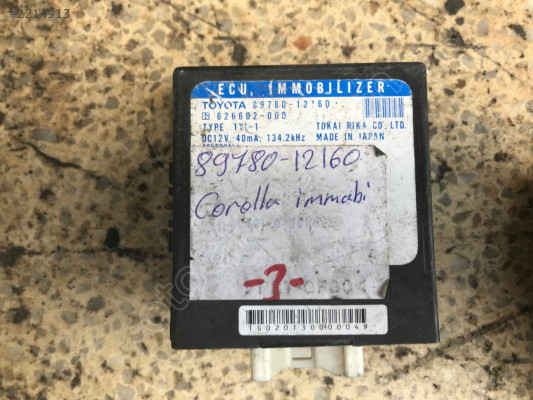 Toyota Corolla ECU İmmobilizer Beyni 2003-2007 89780-12160